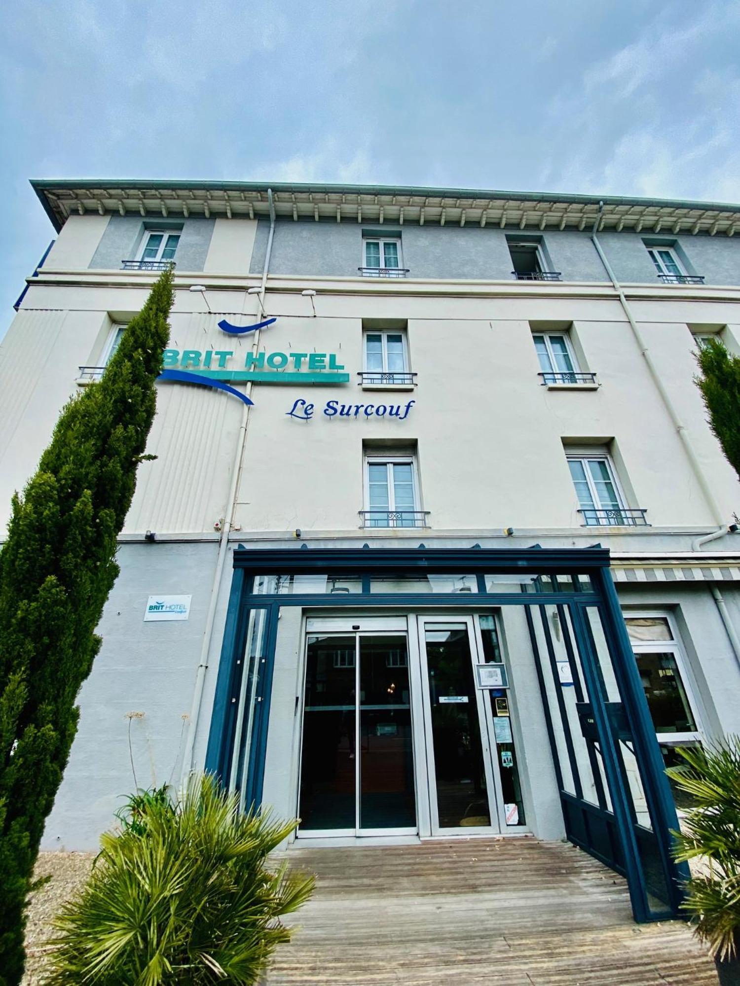 סן מלו Brit Hotel Le Surcouf מראה חיצוני תמונה